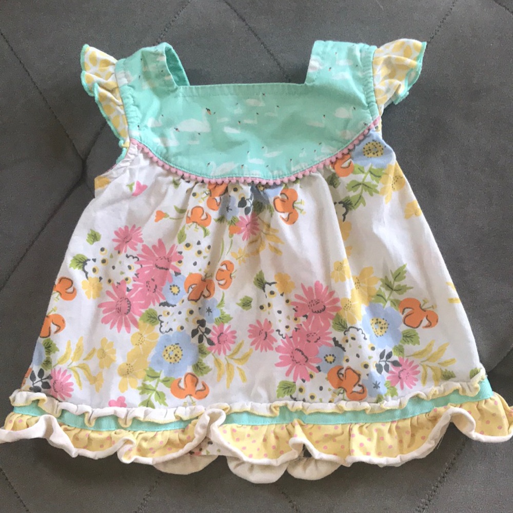 Matilda Jane summer top 6-12 months